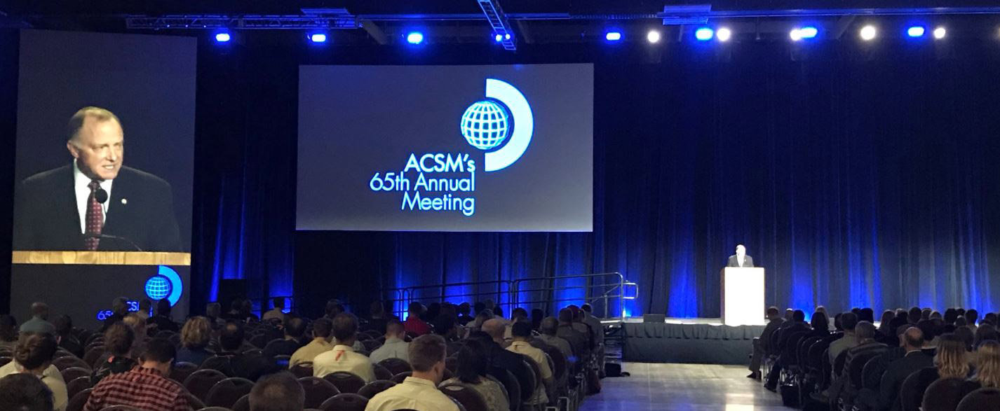 Dr James Steele leads ukactive delegation at ACSM annual meeting