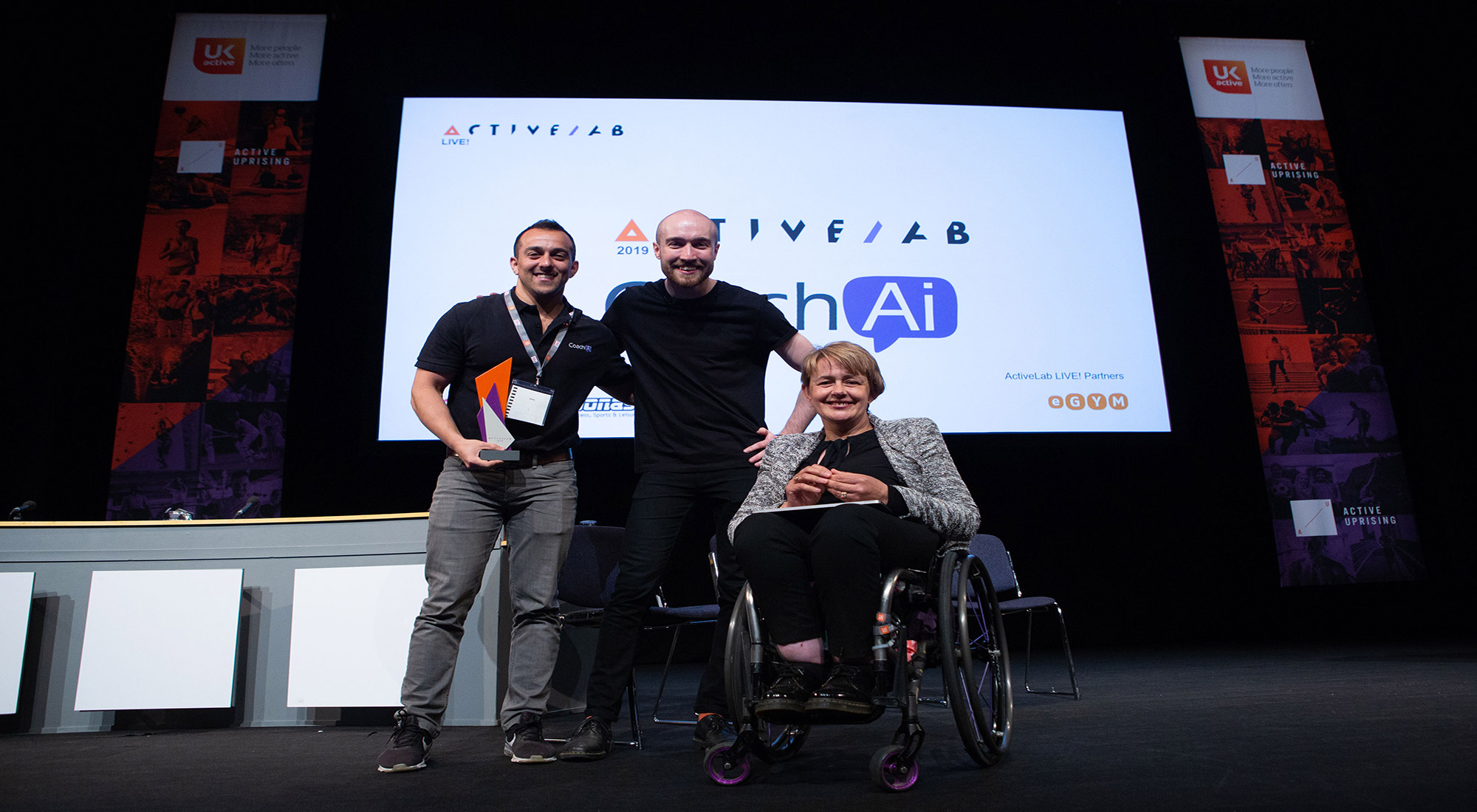 CoachAi fights off strong competition to win ActiveLab 2019
