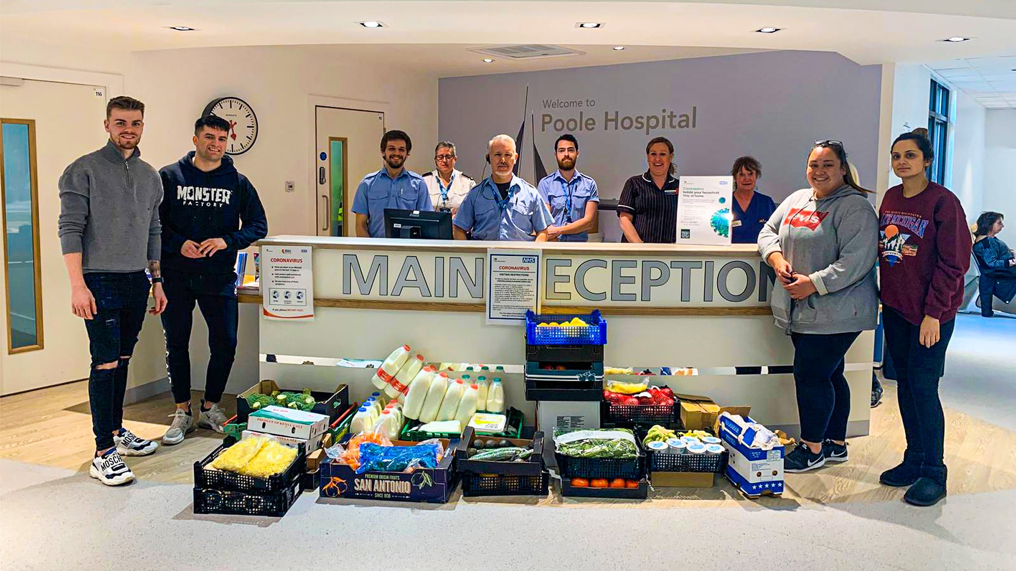 Together: David Lloyd Clubs donate food to NHS and vulnerable groups after closing their sites