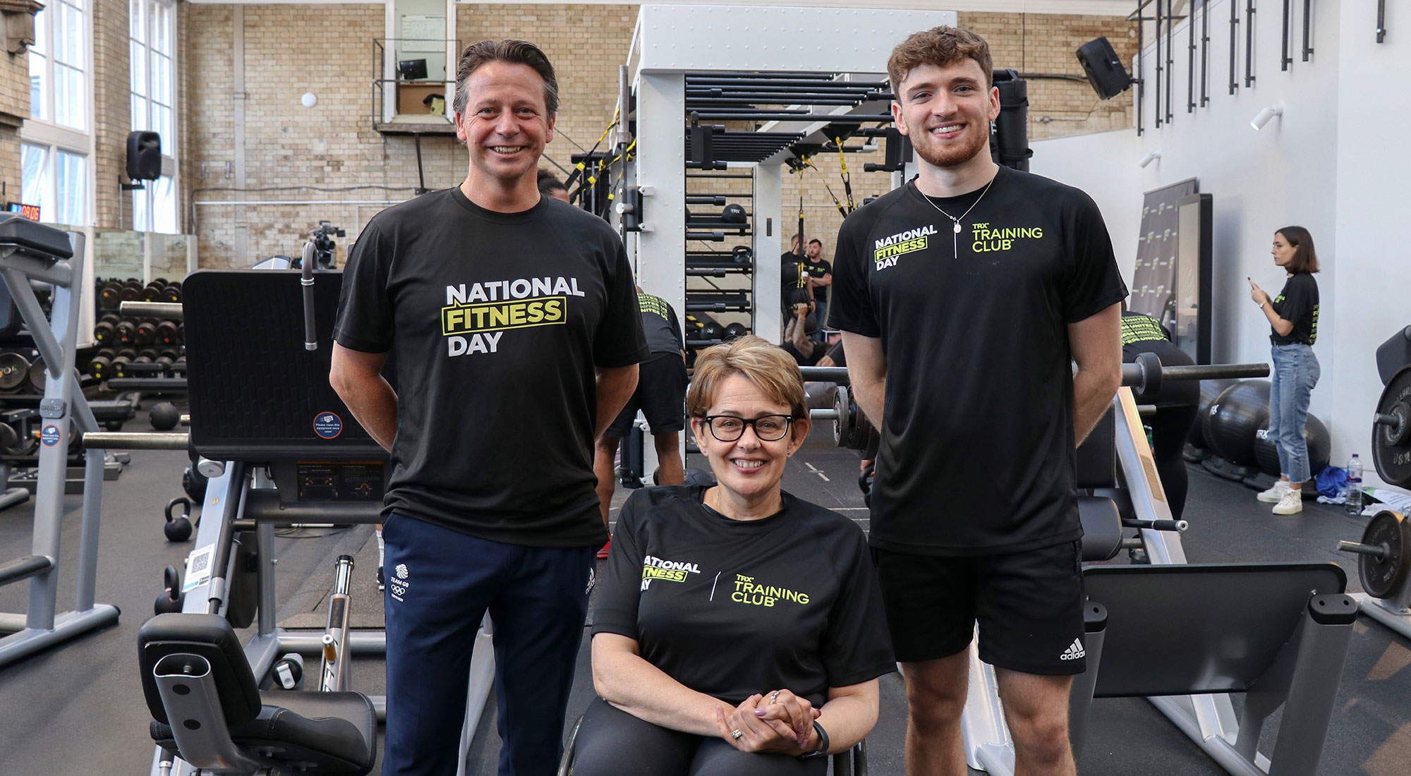 Matty Lee, Tanni Grey-Thompson and Nigel Huddleston call for nation to get moving as millions join National Fitness Day celebrations